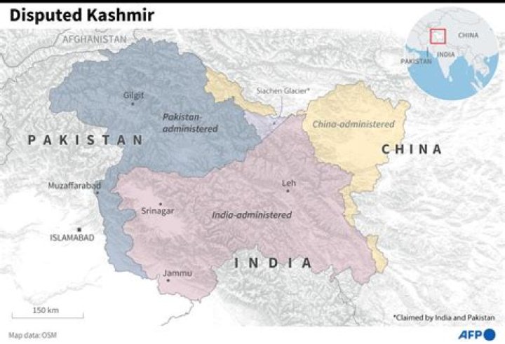 Has kashmir been divided?