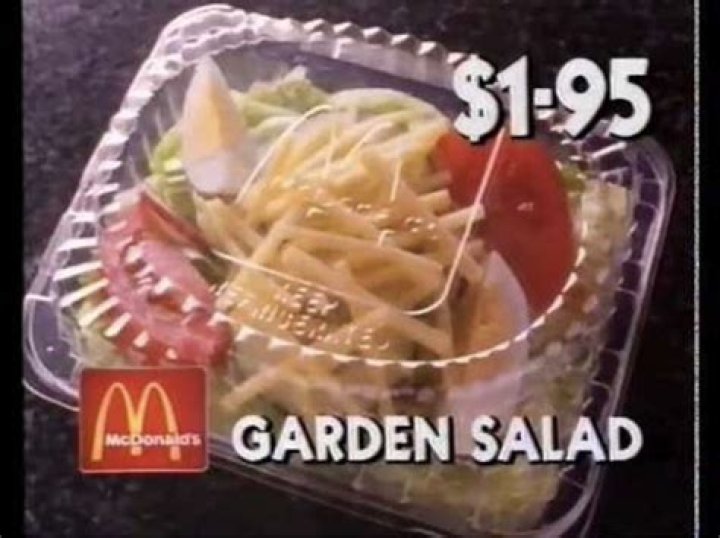 Has mcdonalds ever sold salads?