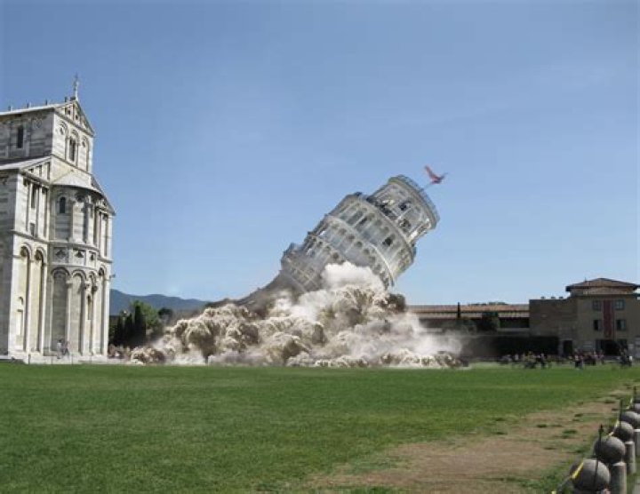 Has the leaning tower of pisa collapse?