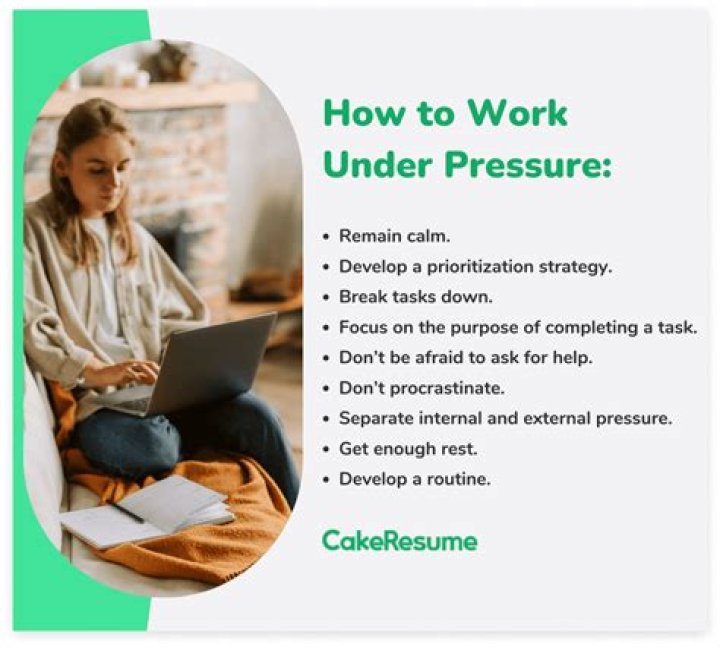 How ability to work under pressure?
