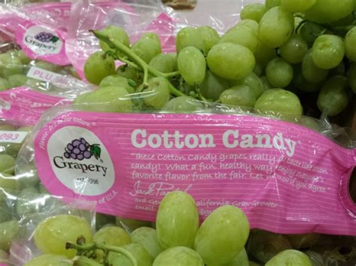 How are cotton candy grapes made?