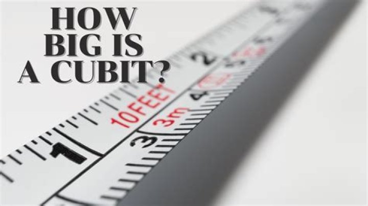 How big is 20 cubits?