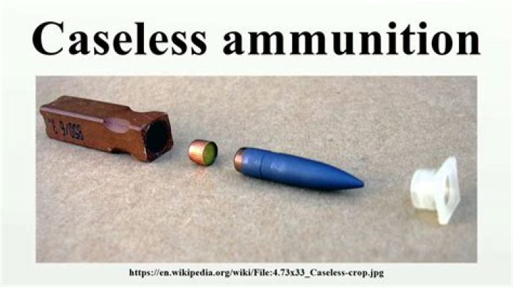 How caseless ammunition works?