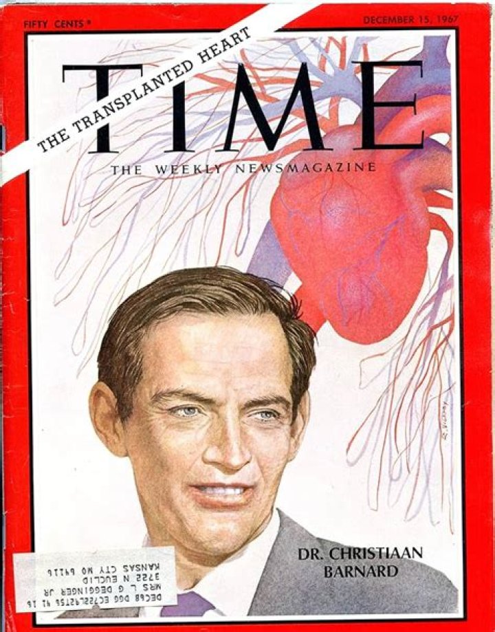 How did christiaan barnard make history in 1967?