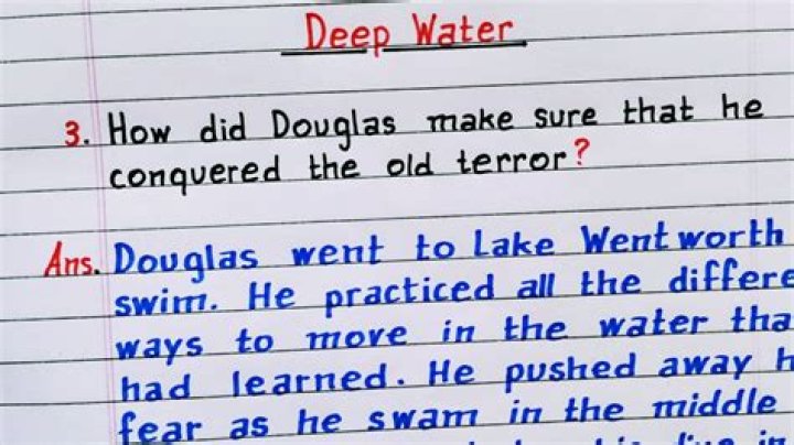 How did douglas make sure?