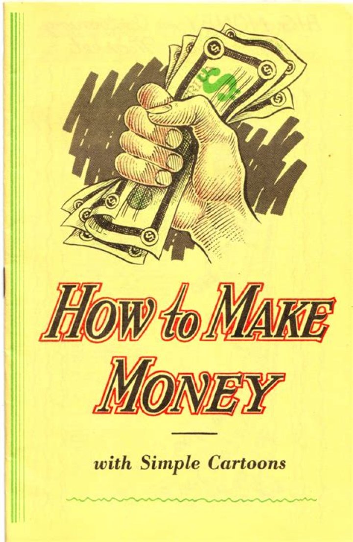 How do cartoonists make money?