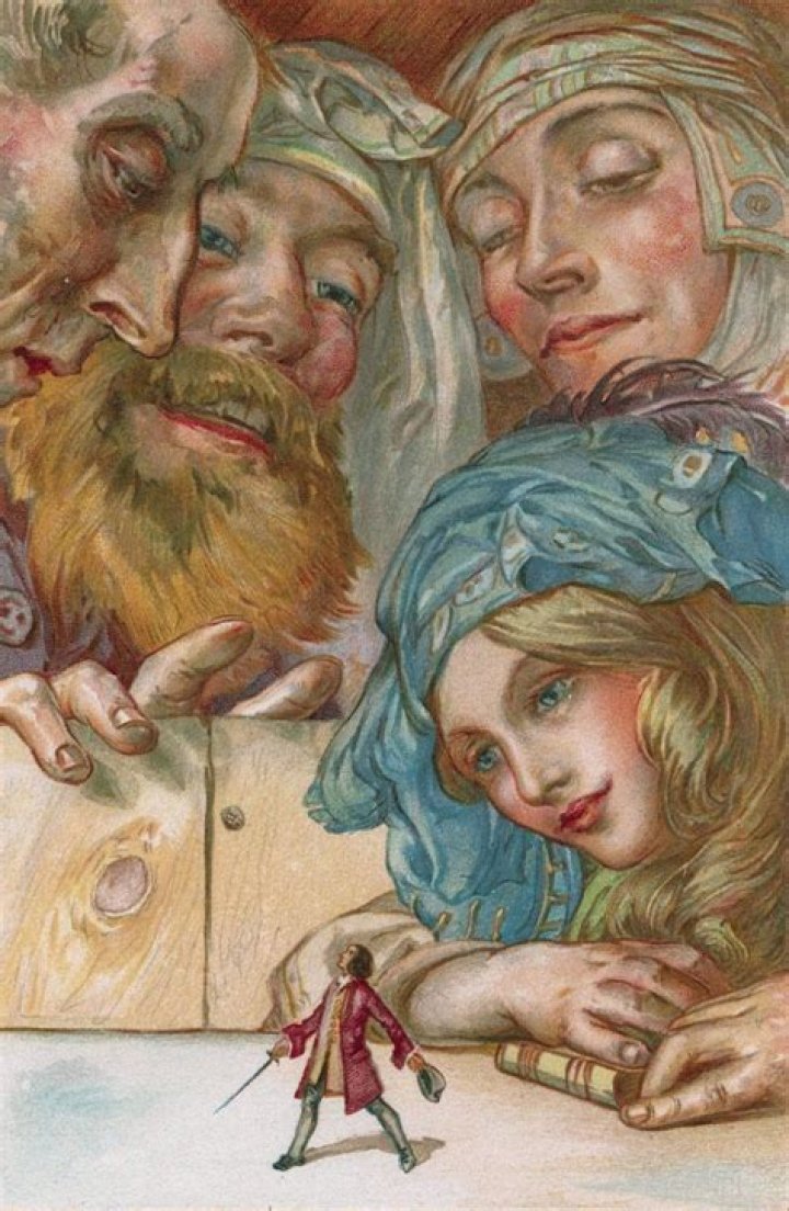 How do lilliputians and brobdingnagians view humanity?