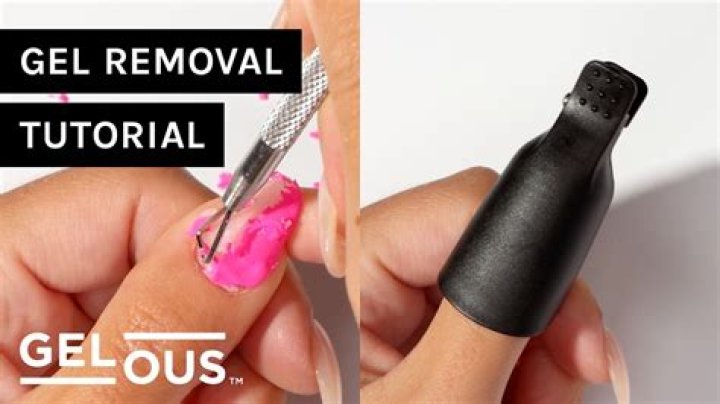 How do manicurists remove gel nails?