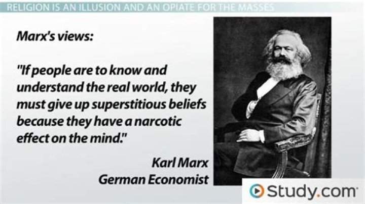 How do marxists envisage religion?