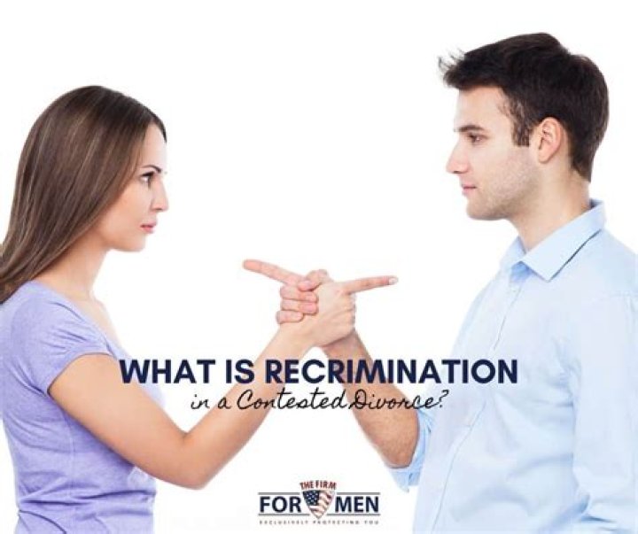 How do you use the word recrimination in a sentence?