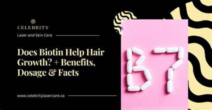 How does biotin help hair grow?