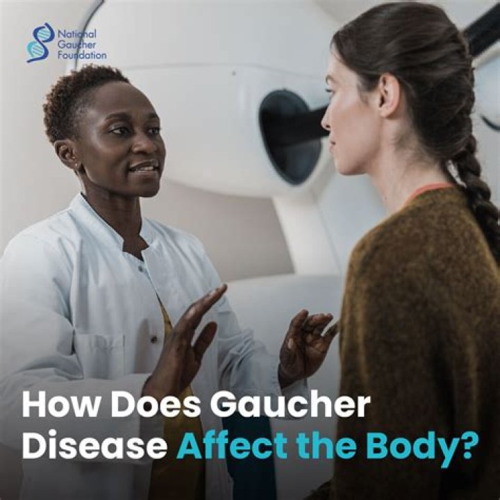 How does gaucher disease affect the body?