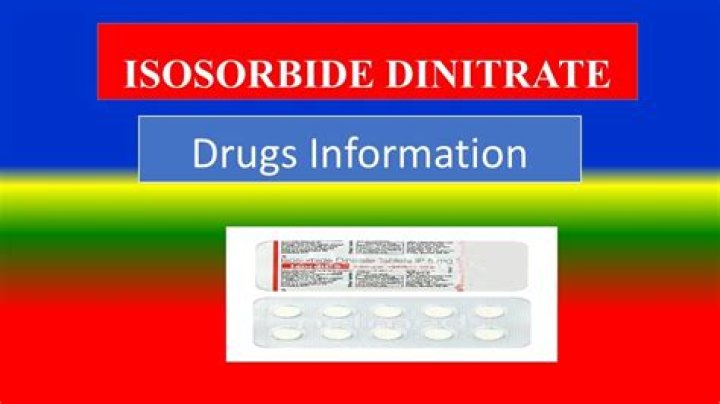How does isosorbide dinitrate work?
