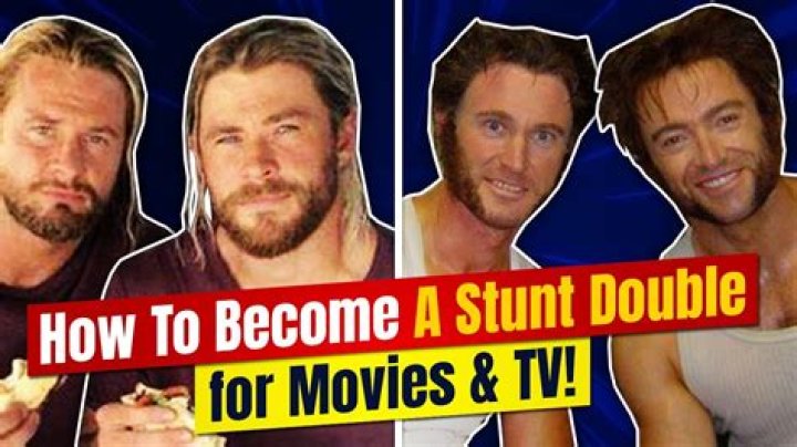 How does stunt double work?