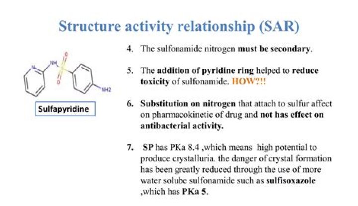 How does sulfisoxazole work?
