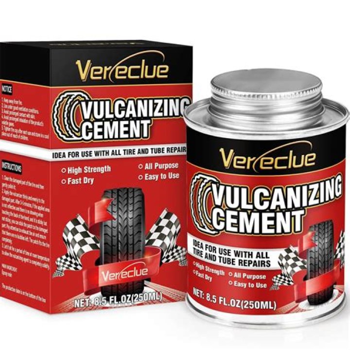 How does vulcanising glue work?