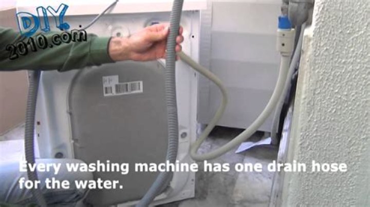 How far can washing machine be from drain?