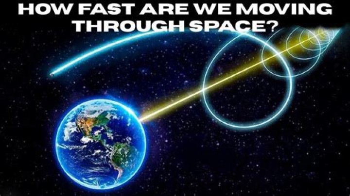 How fast are we traveling through space?