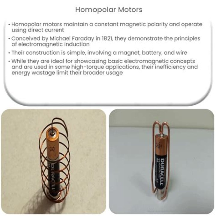 How homopolar motor works?