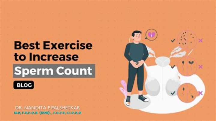 How increase sperm count?