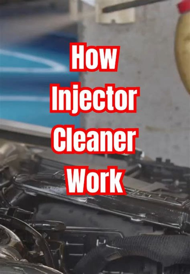 How injector cleaner works?