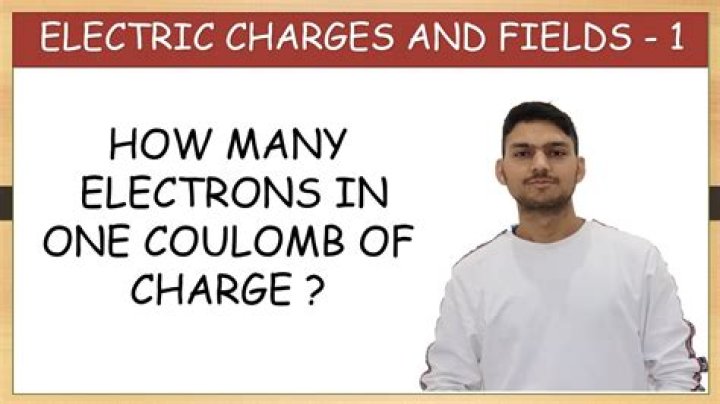 How many electrons make one coulomb of charge?