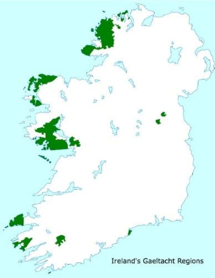 How many gaeltacht regions are there in ireland?
