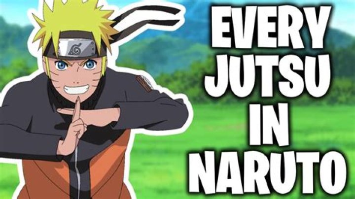 How many jutsu does naruto know?