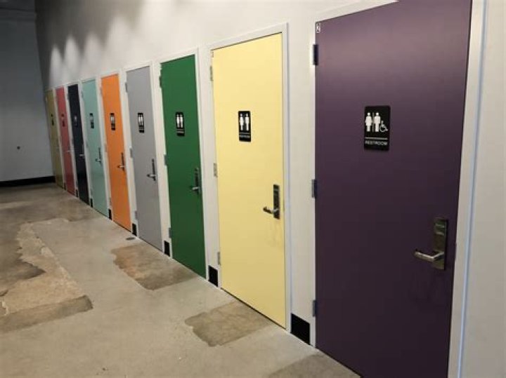 How many restrooms are required in a commercial building?