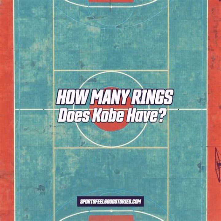 How many rings does kobe have?
