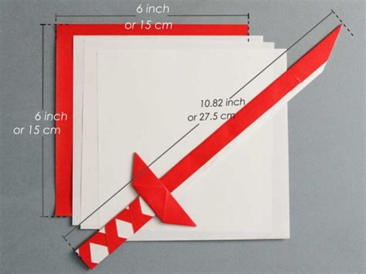 How many times is a katana folded?