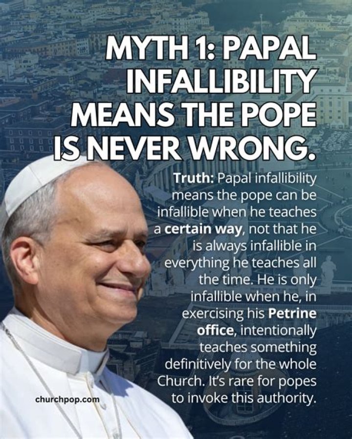 How many times papal infallibility?