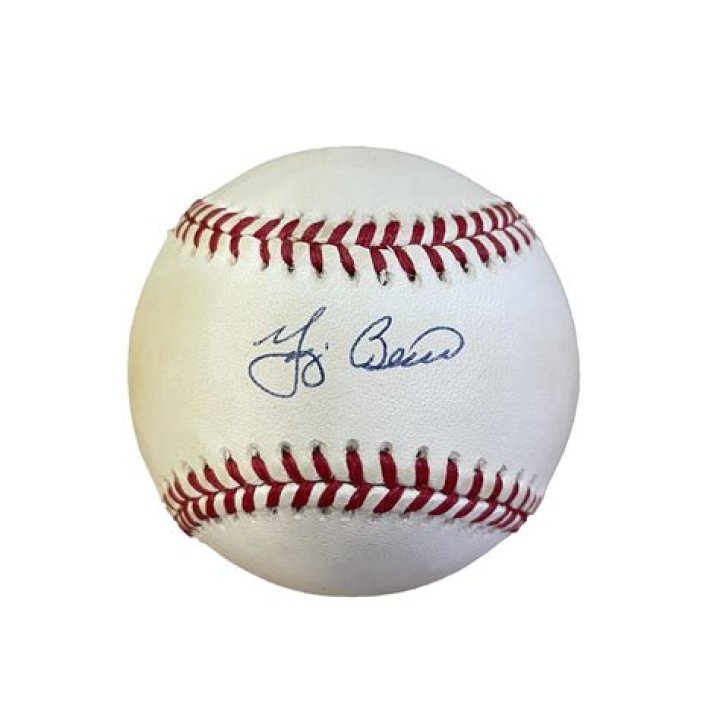 How much is a yogi berra signed baseball?