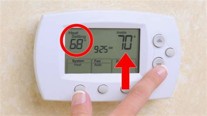 How much savings by turning down thermostat?