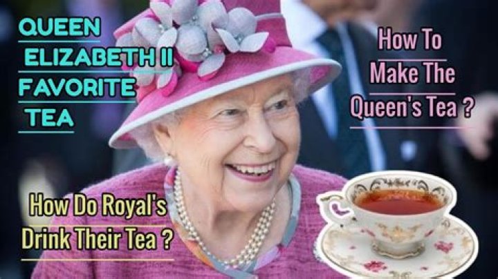 How royals drink tea?