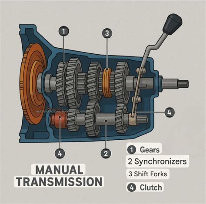 How synchronizers work in a manual transmission?