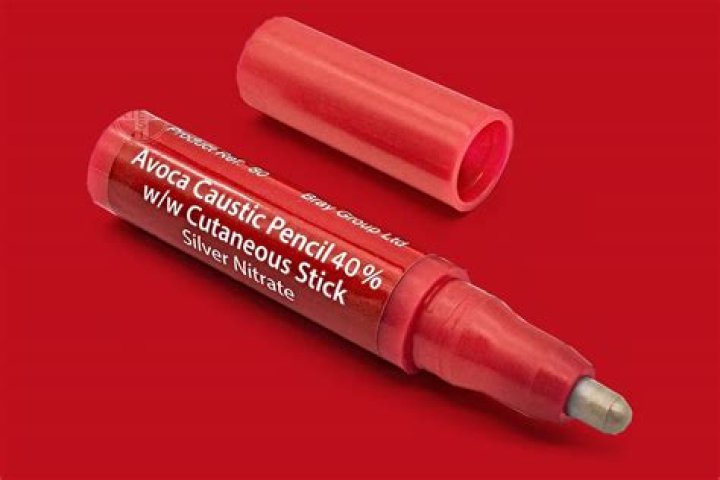How to apply caustic pencil?