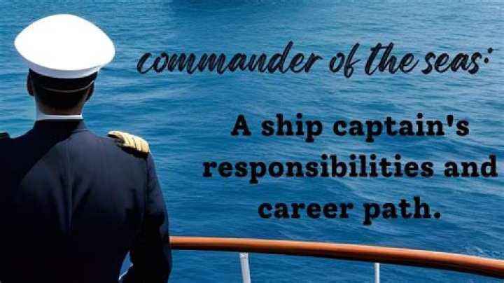 How to be a sea captain?