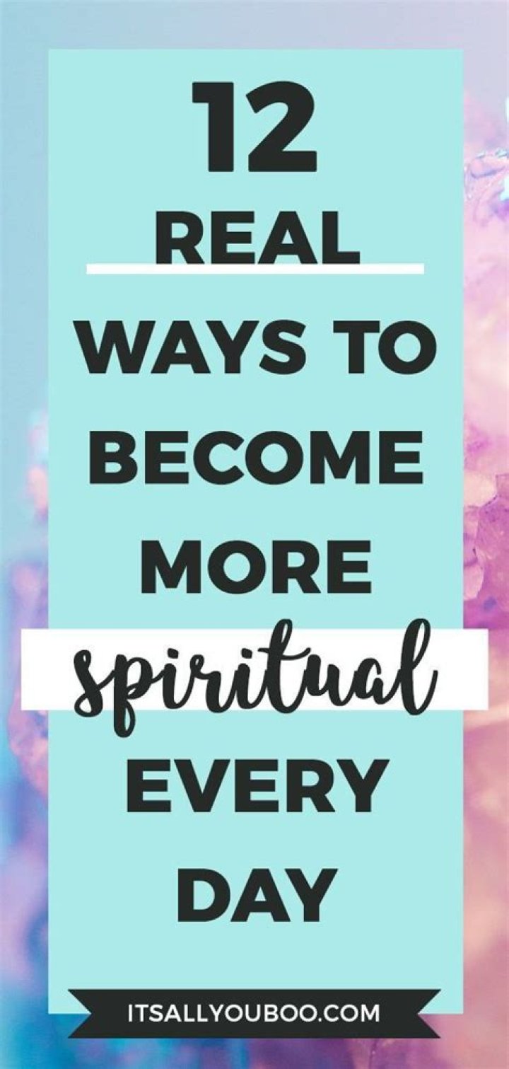 How to become more spiritual?