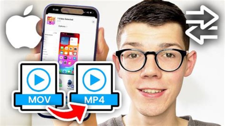 How to convert mov to mp4 on iphone?