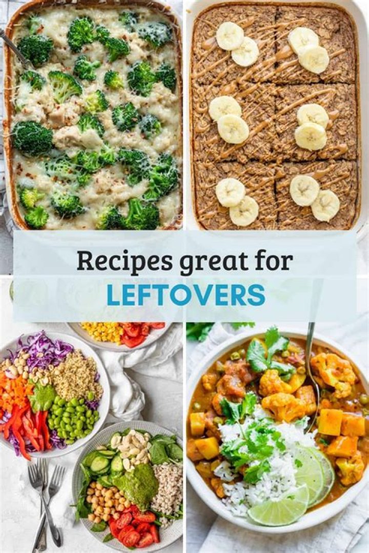 How to cook with leftovers?