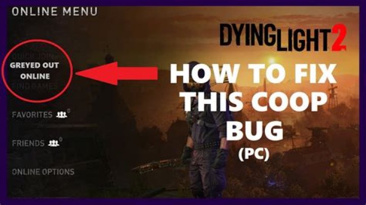 How to coop dying light?