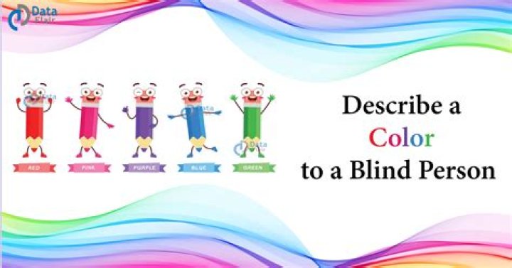 How to describe green to a blind person?