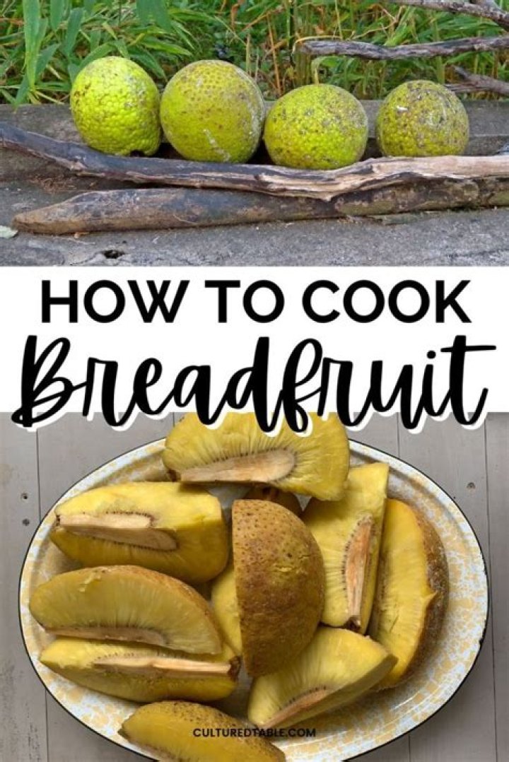 How to eat breadfruit?