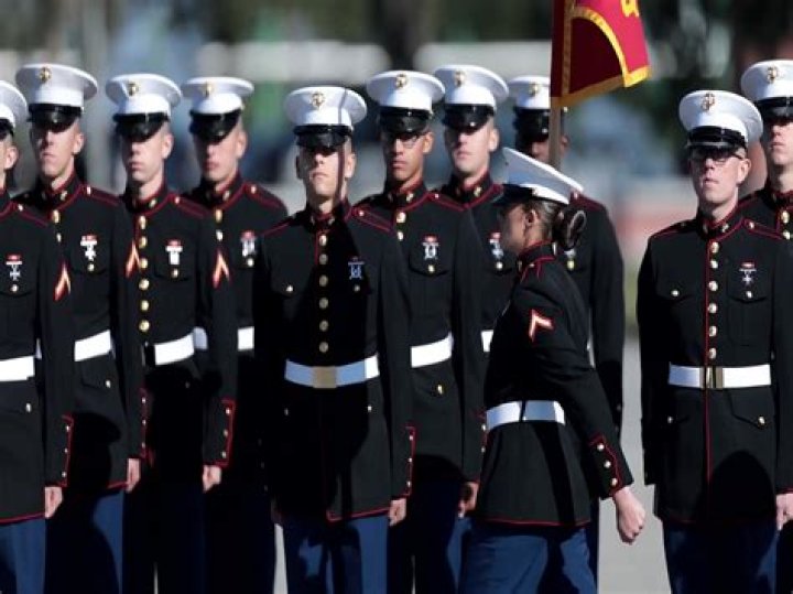 How to find a marine recruits address?