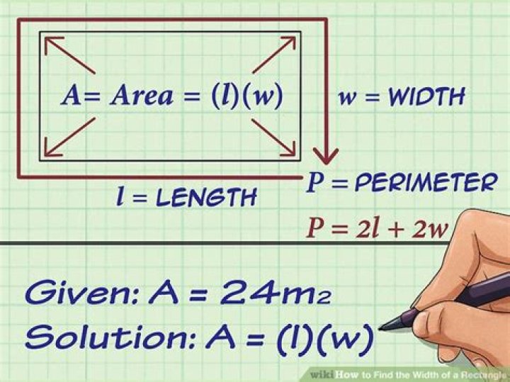 How to find the width of a rectangle?