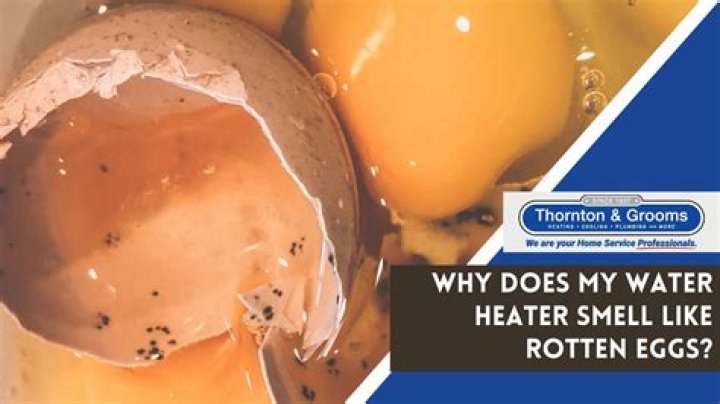 How to fix rotten egg smell in water?