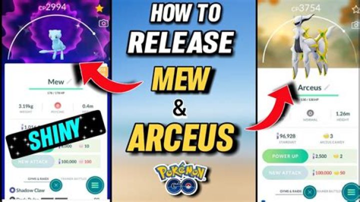 How to get arceus in pokémon go?