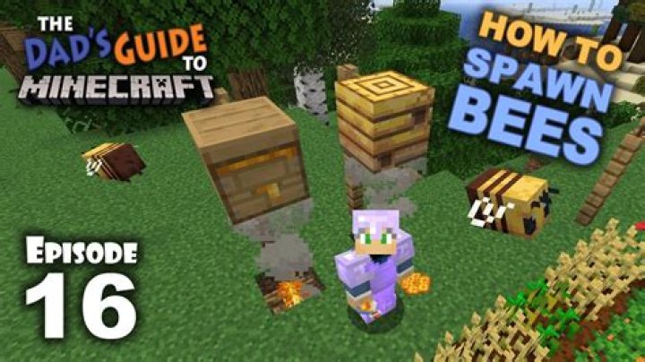 How to get bees in minecraft?
