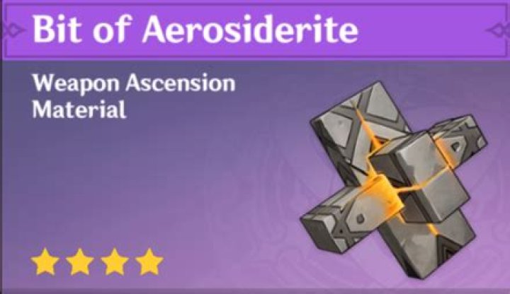 How to get bit of aerosiderite?